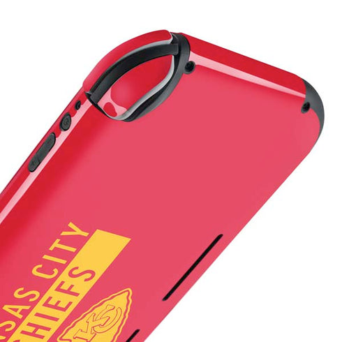 NFL Kansas City Chiefs Red Performance Series Nintendo Switch Lite Skin